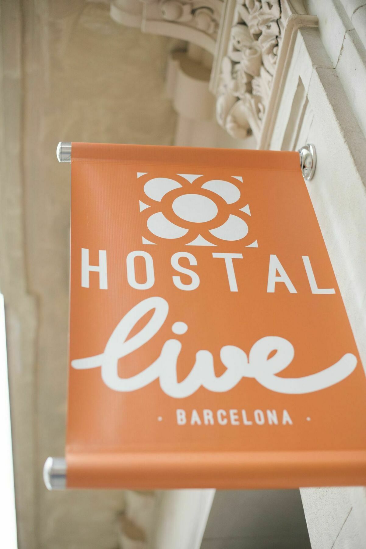 Hostal Live Barcelona Exteriör bild